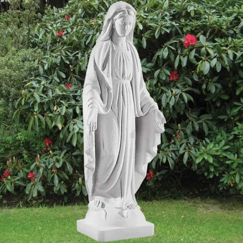 Statues & Sculptures Virgin Mary^Virgin Mary 74cm Marble Resin Garden Statue