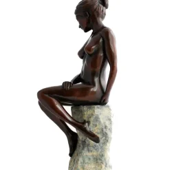 Statues & Sculptures Figurative|Table Top^Warmth of the Sun Figurine Bronze Indoor Sculpture