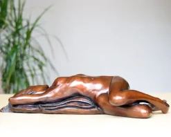 Statues & Sculptures Figurative|Table Top^Your Memory Lingers Figurine Bronze Indoor Sculpture